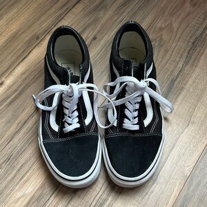 Vans Classic Black and White Sneakers